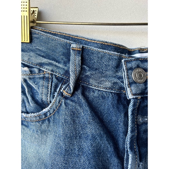 Le Temps Des Cerises vintage wash denim jean shorts - Picture 10 of 11
